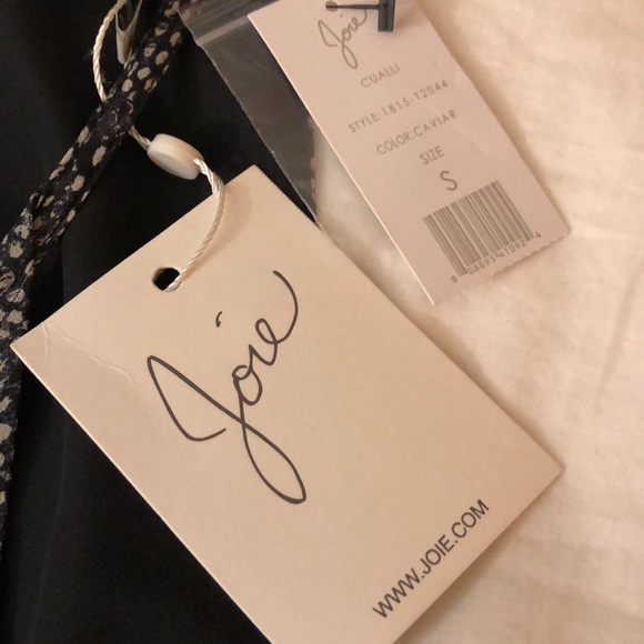 Joie black and white speckled tank top (NWT) - Picture 2 of 3